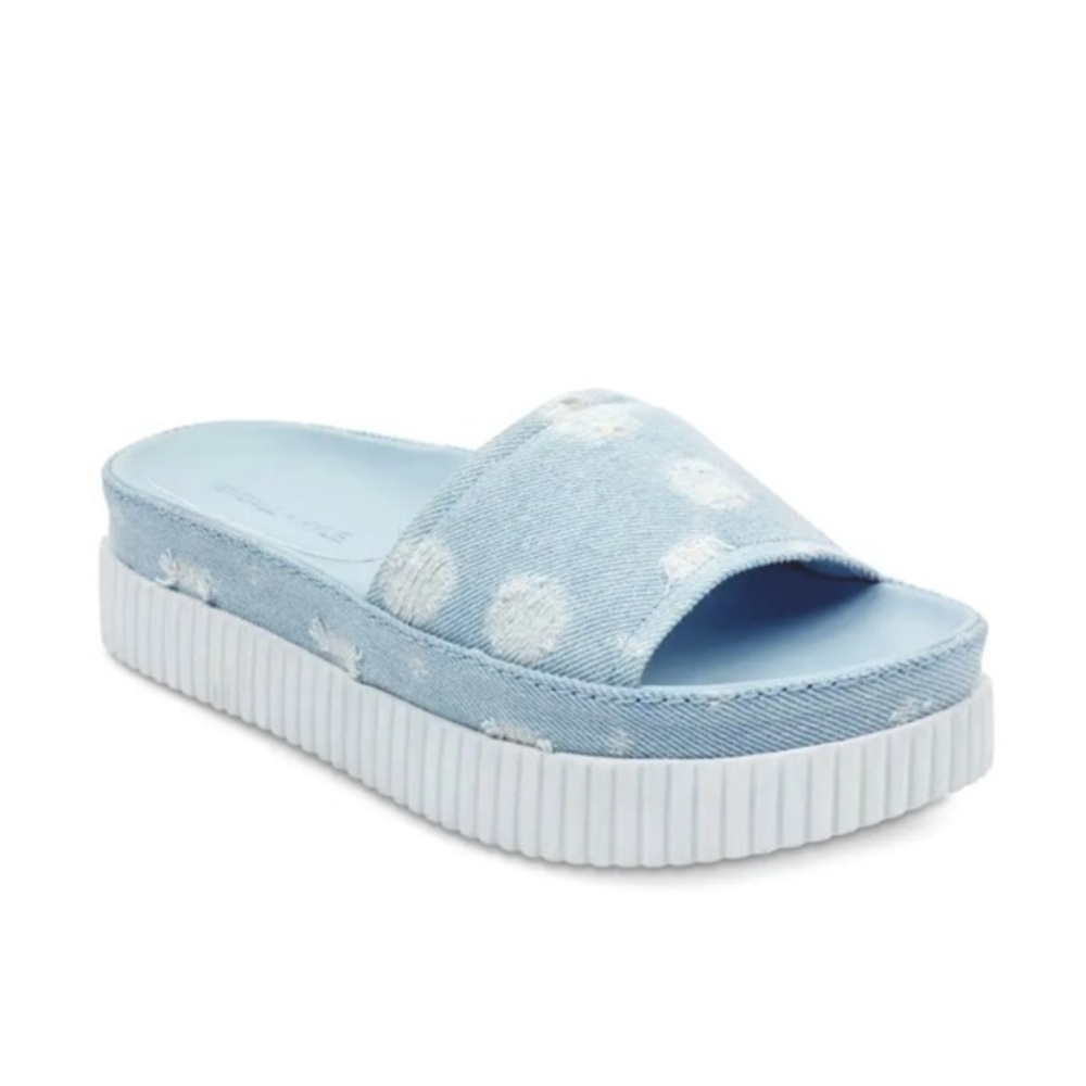 Kendall & Kylie Denim Slides size 10​